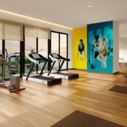 gym at sheth serenita